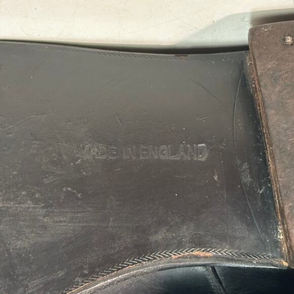 VERY GOOD VTG Tricker's x Miller's New York Chelsea Boot Black Calf Men's US 8.5 - Picture 11 of 11